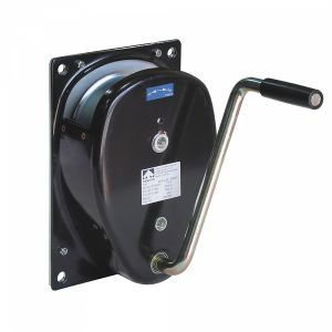 Haacon Wall mounted hand operated drum winch -  Painted finish - Type 4216 250 - 500 kg capacity