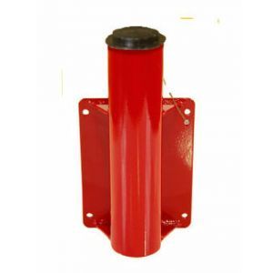 Thern 5BW5 Red Powder Coat Paint Base to mount against a wall - 5BW5