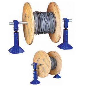 Cable Drum Jacks - Screw type 3t, 6t & 8t Sets