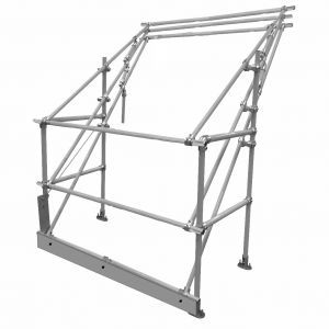 Delta Standard Low Headroom High Load Safety Pallet Gate Galvanised
