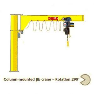 Donati - CBE T Version  Underbraced Power Slew Free Standing Jib Crane upto 2,000 kg capacity