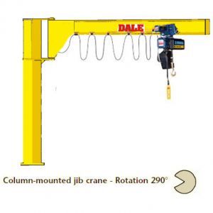 Donati GBA - 'T' Version - Cantilever Free Standing Jib Cranes upto 2,000 kg capacity
