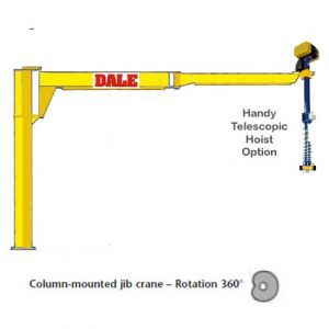Donati - MBB Articulated Arm free Standing Jib Cranes for Manipulators up to 125 kg capacity