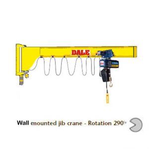 Donati MBE Motorised Underbraced Wall Mounted Jib Cranes upto 2,000 kg capacity