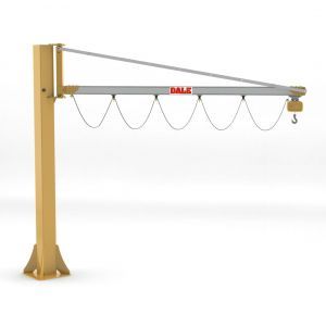 Eepos Column Mounted Swing Jib Cranes with lightweight aluminium arm up to 500kg capacity