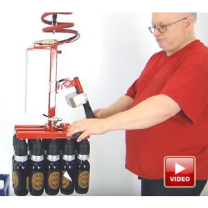 Multi-bottle lifter