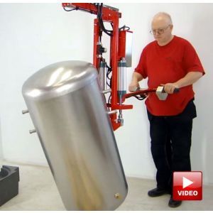 Lifts All Water Tank Handling System - Lifts and Rotates