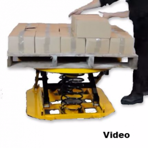 WRSPP360-2000 Pallet Leveller / Rotator - Self-levelling Lift Table 2,000 kg capacity