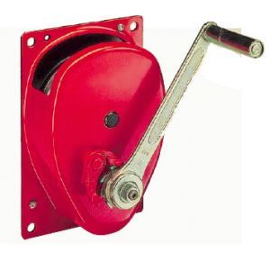 Haacon Wall mounted hand winch -  Type 220 Painted or Plated Finish 300 - 3000 kg capacity