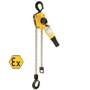 Yale Ratchet lever hoist model UNOplus ATEX  Capacity 750 - 6000 kg