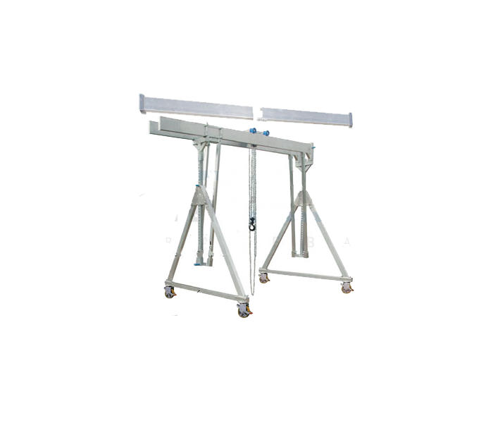 Aluminium Gantry Crane ( Double Beam ) 1,500 kg DLH Online