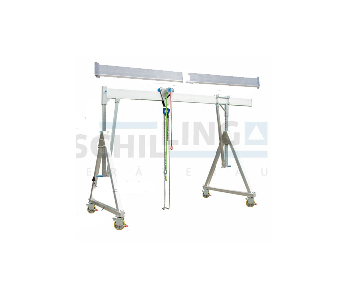 Aluminium Gantry Cranes, Mobile with 3 height ranges DLH Online