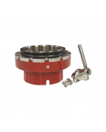 Thern 5PT10BRG ( Powder Coated ) Roller bearing - smooth and easy 360 ° crane rotation under load and locking pin
