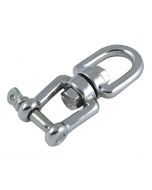 Stainless steel eye and jaw swivel
