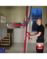 Lifts All high lift suspended crate / box stacker