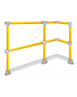 Mezzanine deck mounted - yellow tube