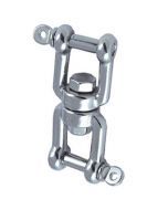 Stainless steel jaw and jaw swivel