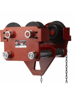 Tiger 10,000 kg Twin Bar Geared Travel Beam Trolley TGT-1000