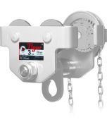 Tiger Corrosion Resistant Single Bar Geared Travel Beam Trolley