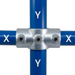 119 Two Socket Cross (Middle Rail) Combination