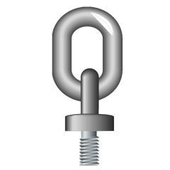 EYEBOLTS WITH OVAL LINK - METRIC ( BS4278 - TABLE 2 - 1984 )