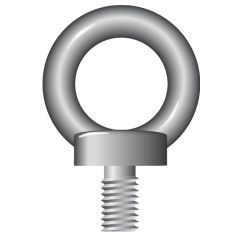 EYEBOLTS - METRIC COARSE THREAD TO DIN 580 - SELF COLOUR FINISH