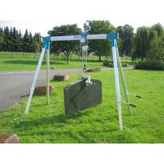 Aluminium Portable Site Gantry - 500 kg capacity