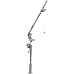 Thern 5PA8G-M1 galvanised davit with spur gear winch