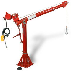 Thern Commander 5P20-E2 Lifting Davit with 230V 1ph 50Hz electric winch and Base