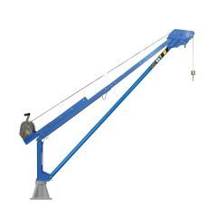 CMU500T - 500 Kg Portable Aluminium Lifting Davit with Winch - 1.5 metre reach