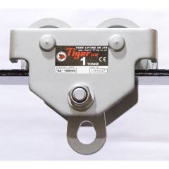 Tiger Corrosion Resistant Single Bar Push Travel Beam Trolley TPS