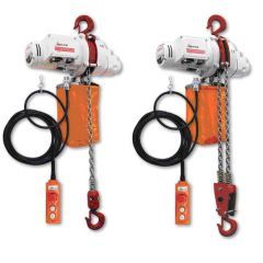 Delta Electric chain hoists 500 kg and 1000 kg 110V/240V