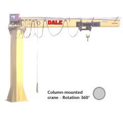 Donati - GBR Continuously Rotating Motorised Jib Cranes 1t to 4t Capacity