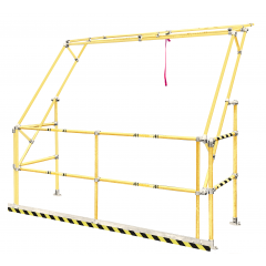 Gamma Standard Extra Wide Safety Pallet Gate Safety Yellow