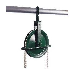 Gin Wheel with top eye to suit scaffold tube