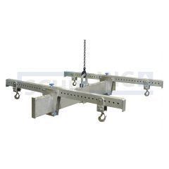 Aluminium H bare lifting beam