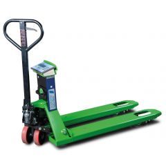 HU W-20 G GREENLINE Hand pallet truck with weighing system