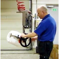 Lifts All Plastic Canister Grabs - Lifts and Pours Contents