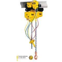 Pneumatic chain hoist model CPA ATEX