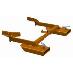 Raptor Slide-On Adjustable Poly Drum Grabs DG50