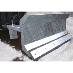 Snow Plough Forklift Truck Attachments - ISP