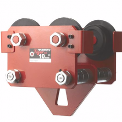 Tiger 10,000 kg Twin Bar Push Travel Beam Trolley TPT-1000