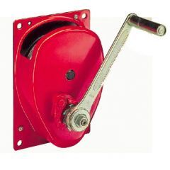 Haacon Wall mounted hand winch - Type 220 Painted or Plated Finish 300 - 3000 kg capacity