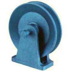 WIRE ROPE PULLEY BRACKET MOUNTED WITHOUT BUSH - 50 to 1000 kg CAPACITY