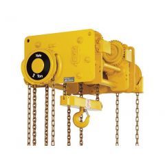 Yale VNRP / VNRG Compact low head room hoist with integrated push or geared trolley Capacities: 1500 - 24000 kg-