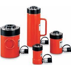 Red single cylinders