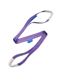 1 tonne x 30 mm wide Economy Polyester Belt Slings with Reinforced Soft Eyes