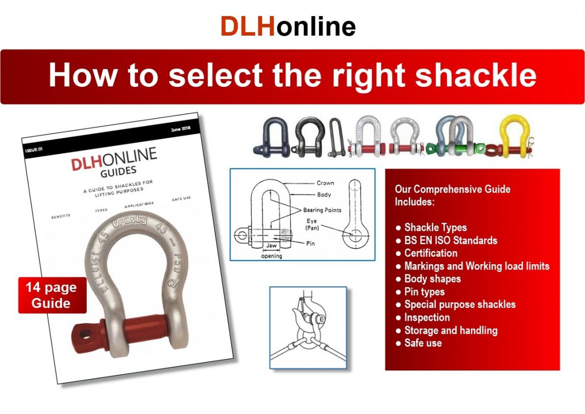 GUIDE TO SHACKLES FOR LIFTING Dale
