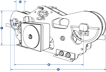 Cablesafe key dimensions