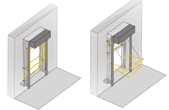 Omega-Nu on outer ledge Omega-Nu on outer ledge